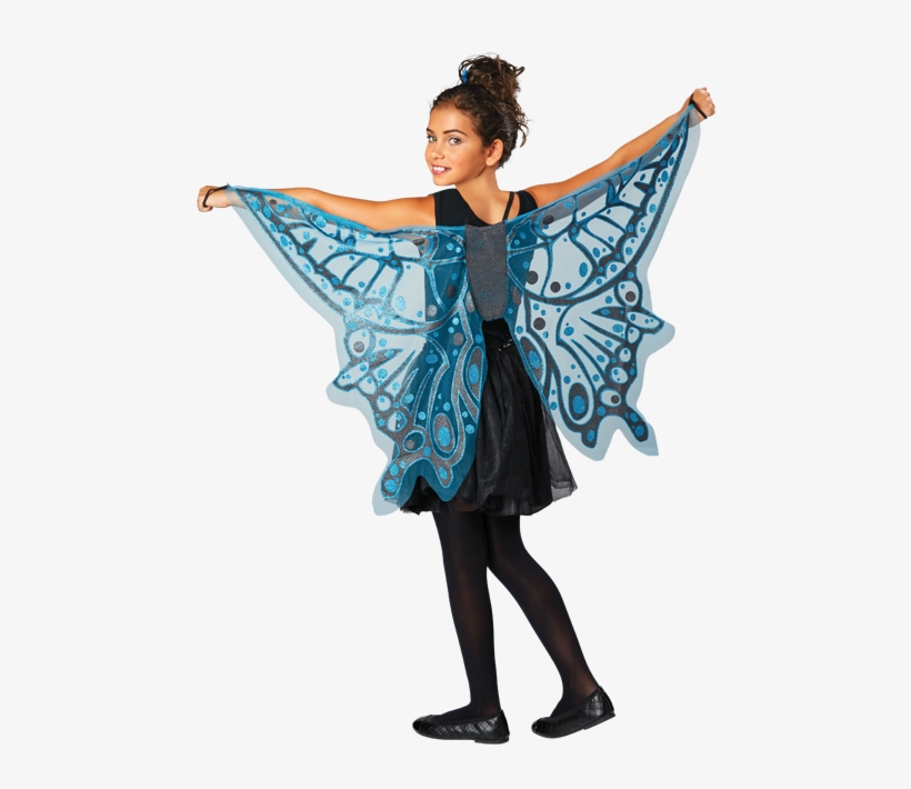 Blue Butterfly Wings - Butterfly, transparent png download