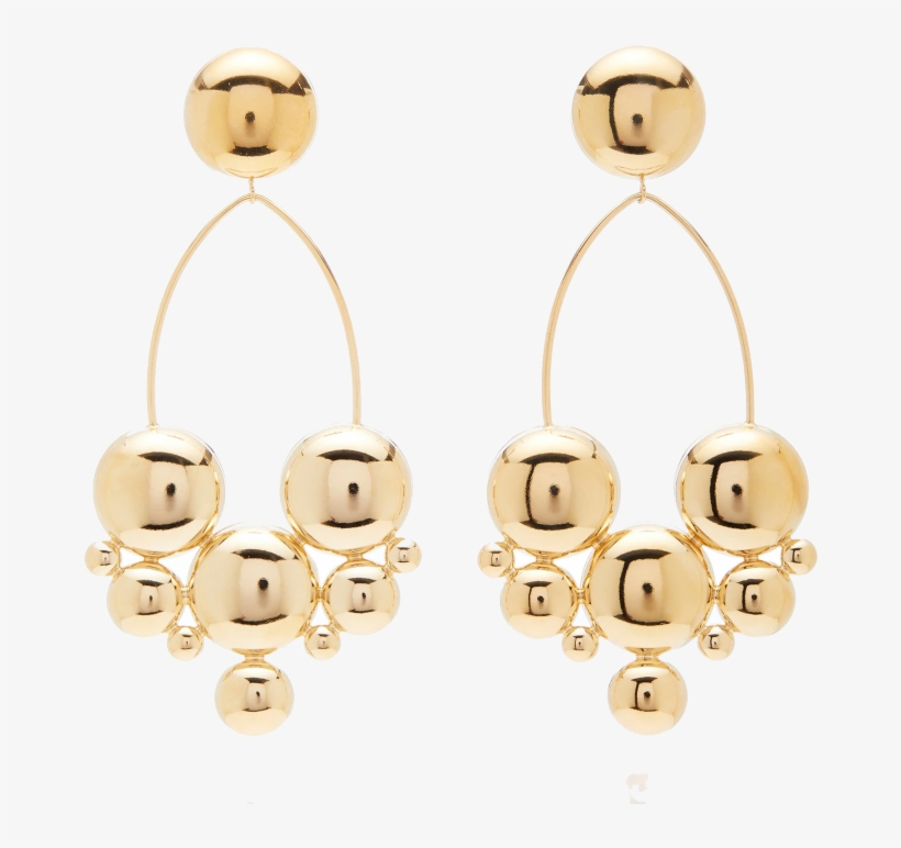 Isabel Marant Gold Earrings - Gold-tone Chandelier Earrings, transparent png download