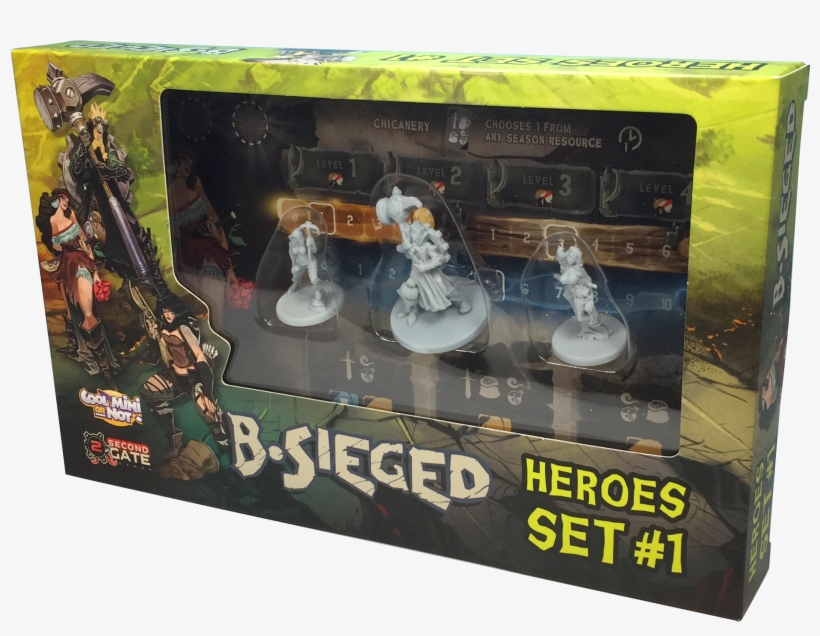 Beseiged Hero Set - B-sieged Heroes Set 2, transparent png download