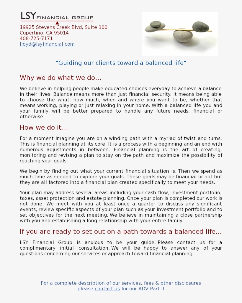 Lsy Financial Group Competitors, Revenue And Employees - Balance, transparent png download