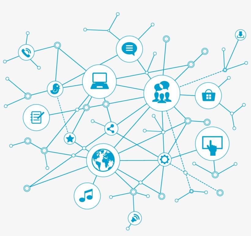 Abstract Circles And Lines Depicting Marketplace Lending - Сети Фон, transparent png download