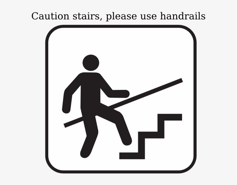 Small - Watch Your Steps Signage, transparent png download