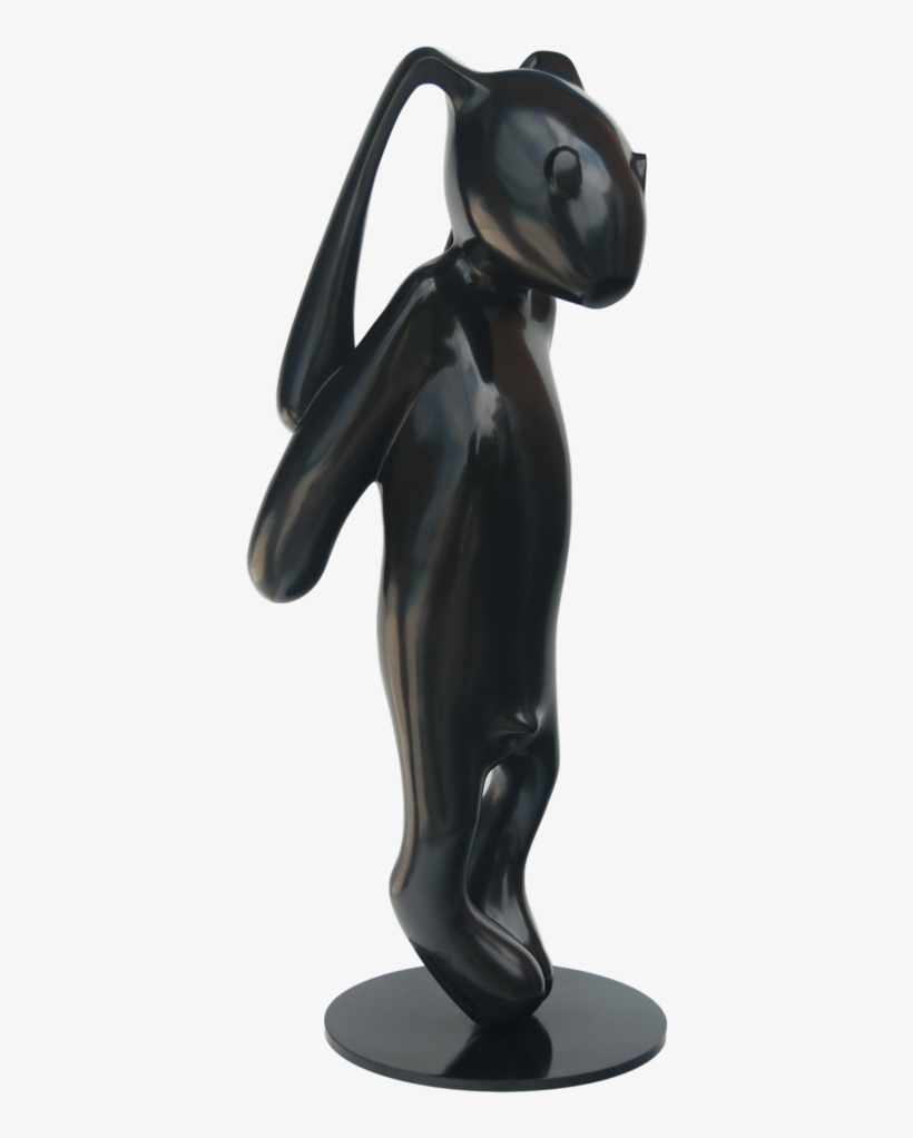 Lapin Bronze Patiné 1,60 M- 70 Cm - Bronze, transparent png download