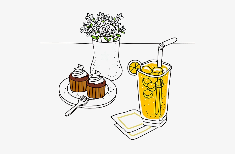 Picture Transparent Download Drink Drawing Iced Tea - Iced Tea Drawing Png, transparent png download