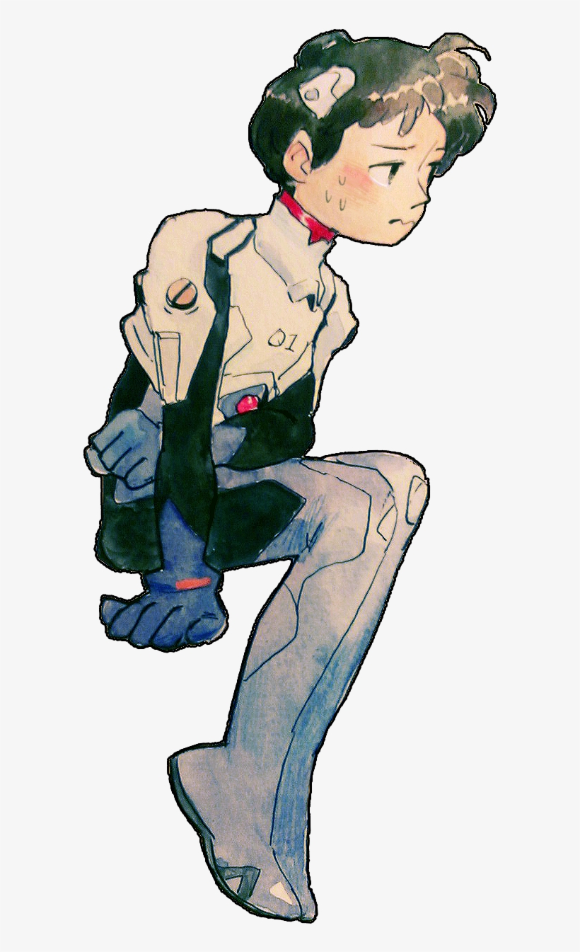 That Crazy Ikari Boy Needs Therapy Png Shinji Ikari - Shinji Ikari, transparent png download