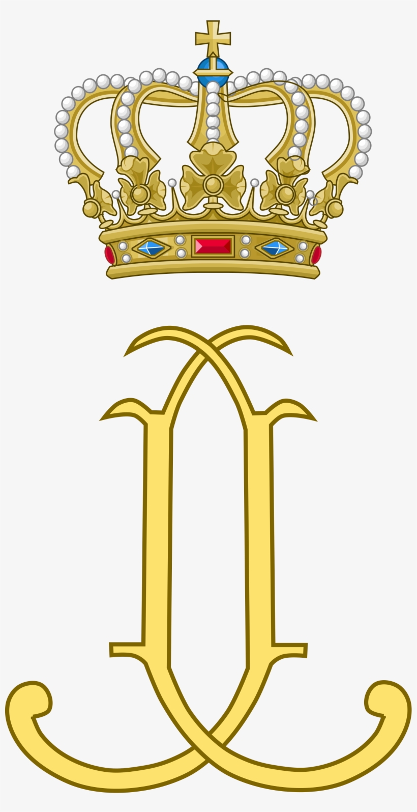 Open - Luxembourg Royal Monogram, transparent png download