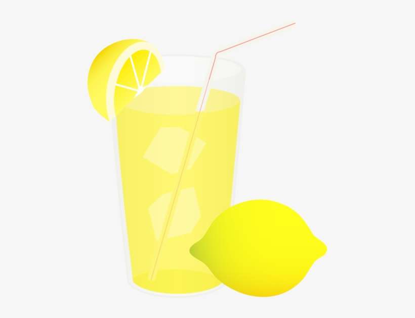 Straw Cliparts - Transparent Background Lemonade Clipart, transparent png download