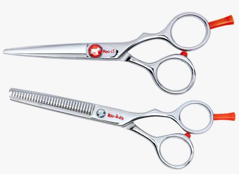 Roc It Dog R 5 Inch Shear With A 30 Tooth Thinner - Roc-it Dog Shears, transparent png download