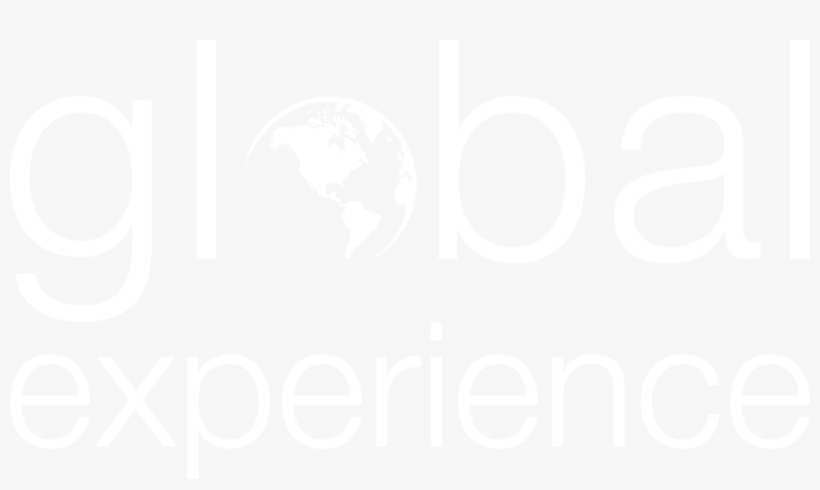 Global Experience Logo White - Change The World, transparent png download