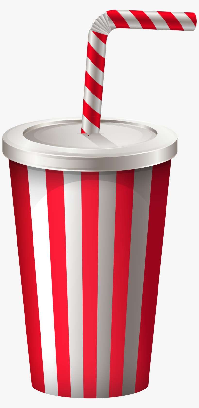 Drink Cup With Straw Png Transparent Clip Art Image - Soda Cup Clip Art, transparent png download