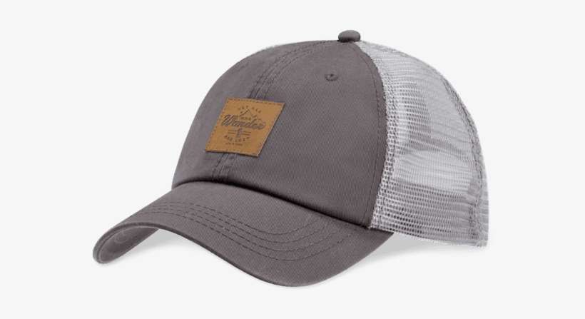 Smart Categories Wander Hike Patch Soft Mesh Back Cap - Baseball Cap, transparent png download