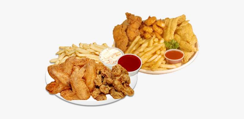 Delicious Fried Fish & Chicken - Fish And Chicken, transparent png download