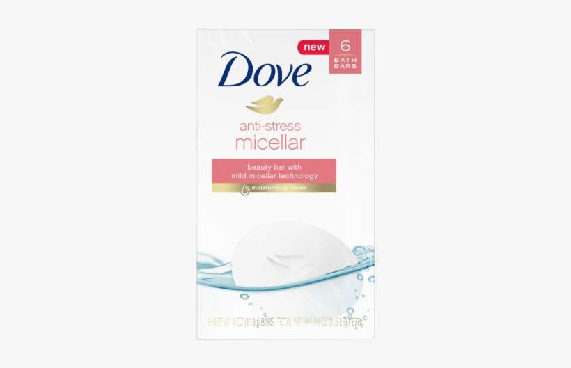 Anti-stress Micellar Beauty Bar - Dove Go Fresh Bars, Revitalize 4 Oz, 6 Bar, transparent png download