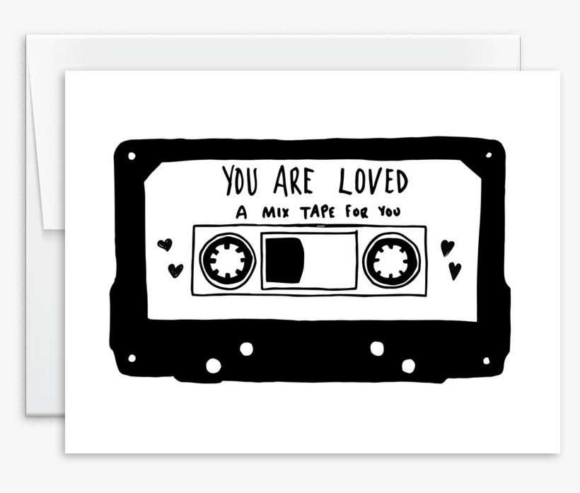 You Are Loved Card - Boombox, transparent png download