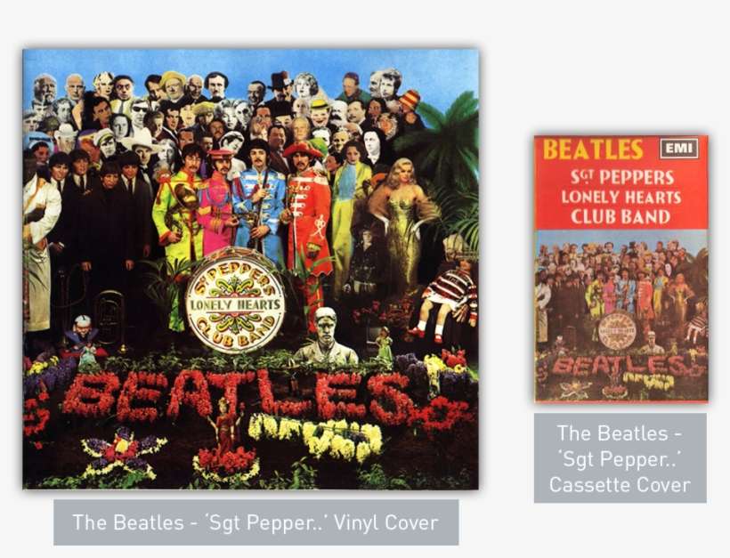 The Cassette Tape Responsive Design Before It Was Invented - Pepper's Lonely Hearts Club Band, transparent png download