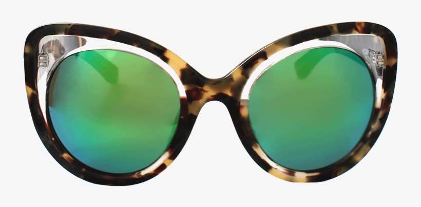 Loading Zoom - Erdem: Illusion Cat Eye Sunglasses, transparent png download
