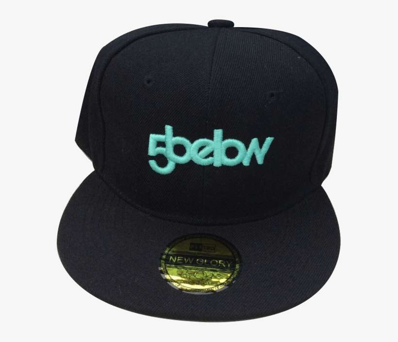 5below Black Snapback - Baseball Cap, transparent png download