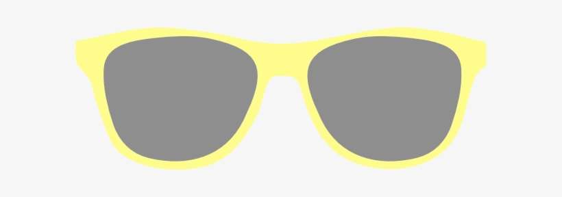 How To Set Use Yellow Gray Sunglasses Clipart, transparent png download