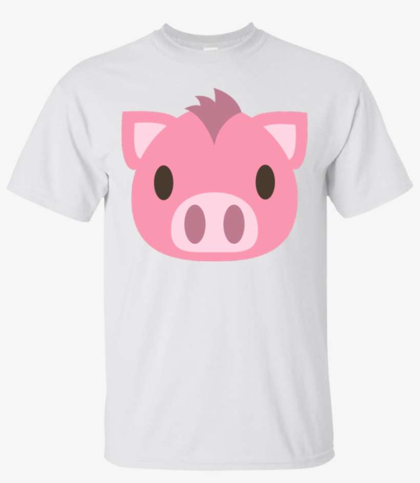 Pig Face Emoji T-shirt - Friend Not Food Mugs, transparent png download