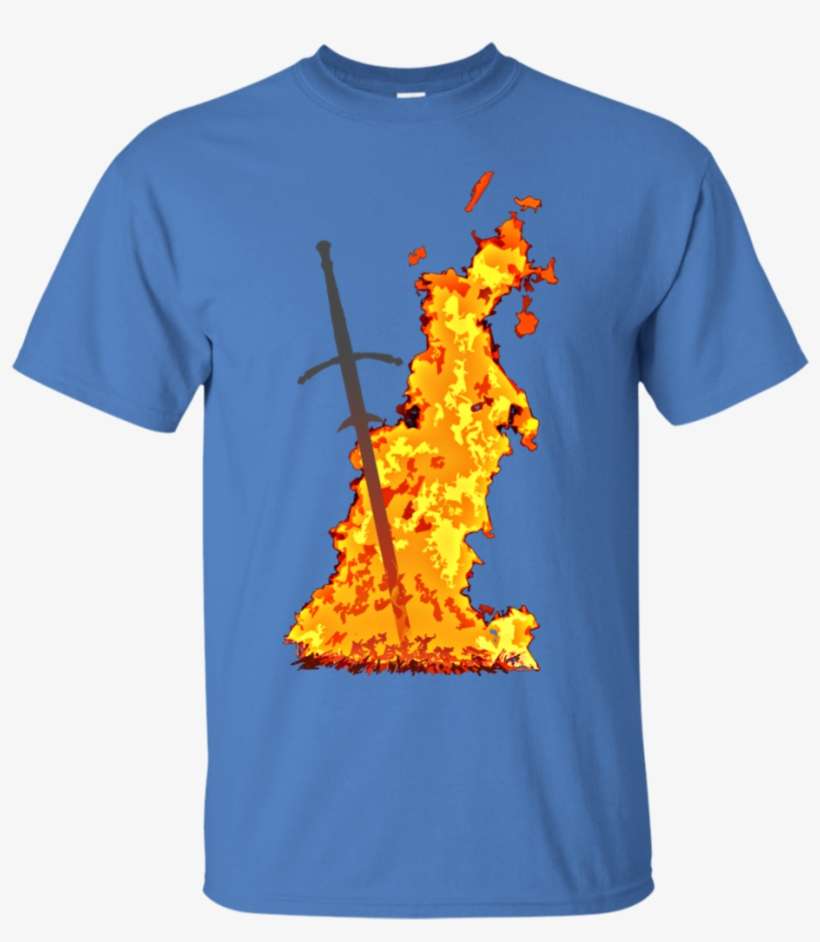 Dark Souls Bonfire Darksoulsauto - Michigan State Shirts, transparent png download