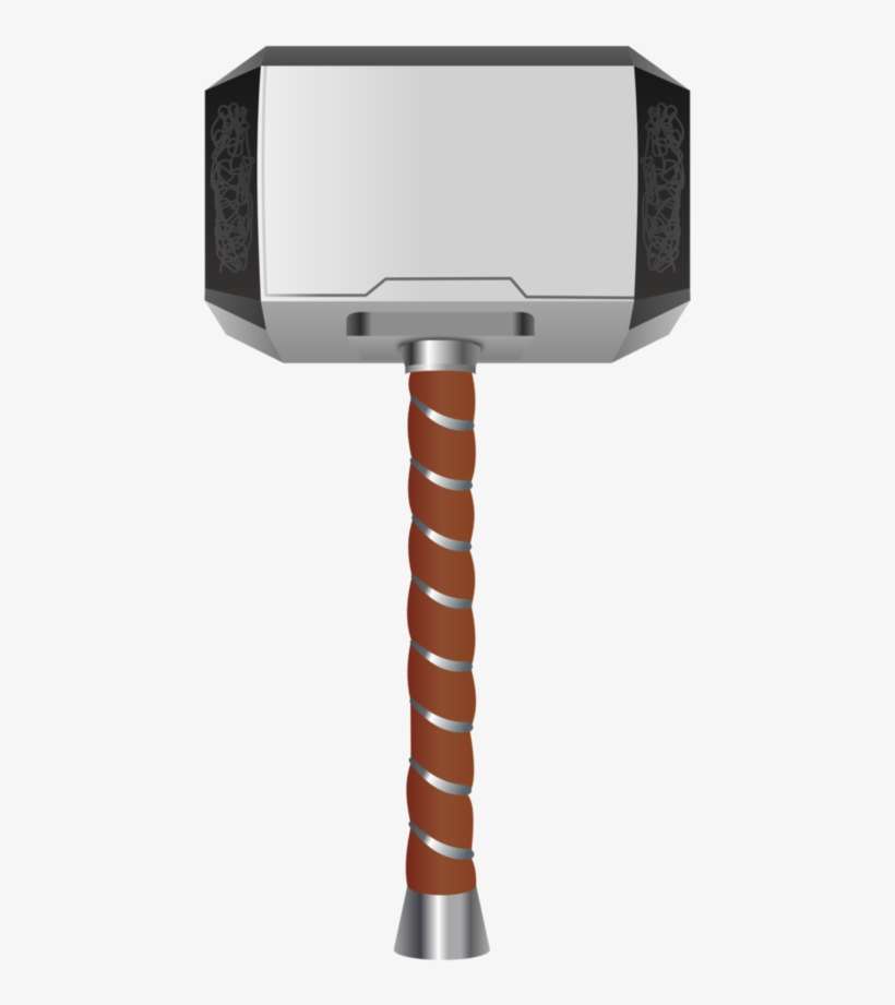 Mjolnir By Thegoldenbox On Deviantart Banner Library - Avengers Thor Mjolner Limited Edition Full Size Hammer, transparent png download