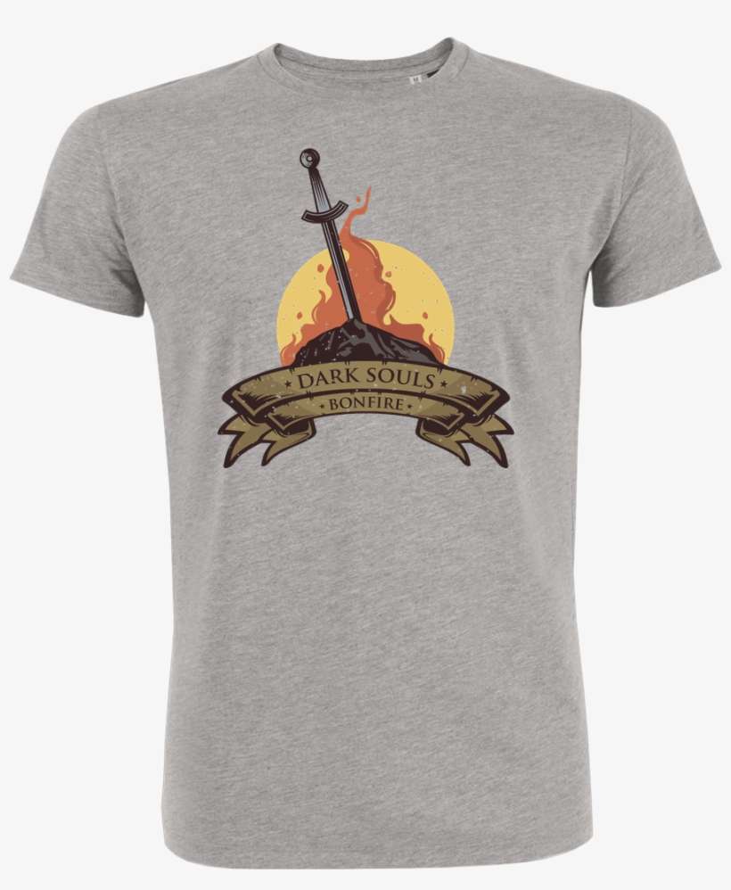 Alundrart Bonfire T Shirt Stanley T Shirt Heather Grey - Gamers Shirt, transparent png download