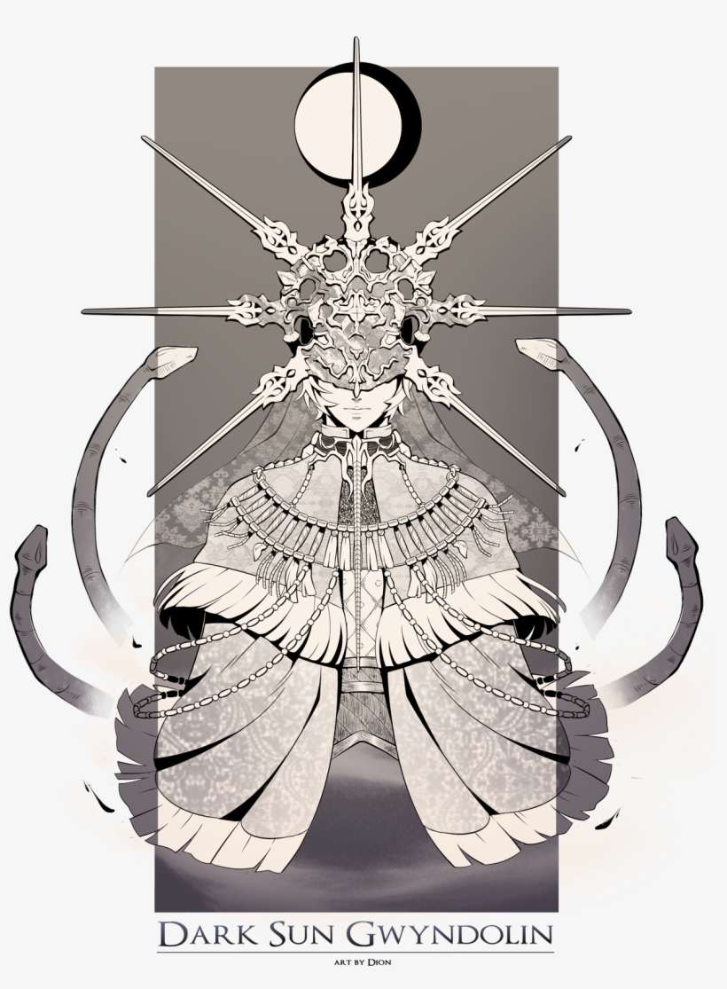 View Samegoogleiqdbsaucenao Img 5739 , - Dark Sun Gwyndolin Fanart, transparent png download