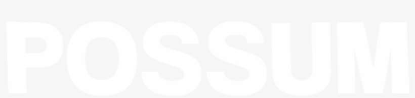 Possum Tt White - Johns Hopkins Logo White, transparent png download