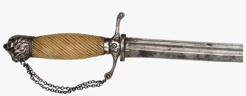 George Washington's Silver Lion-headed Cuttoe - Rifle, transparent png download