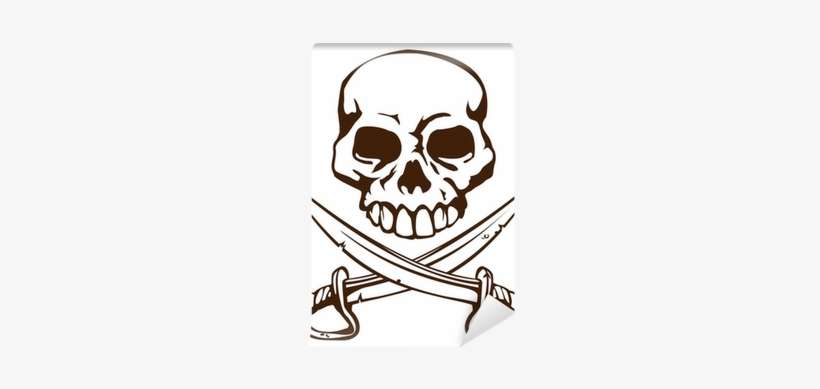 Pirate Skull And Swords Png Download - Luke Banderloft And The Great War, transparent png download