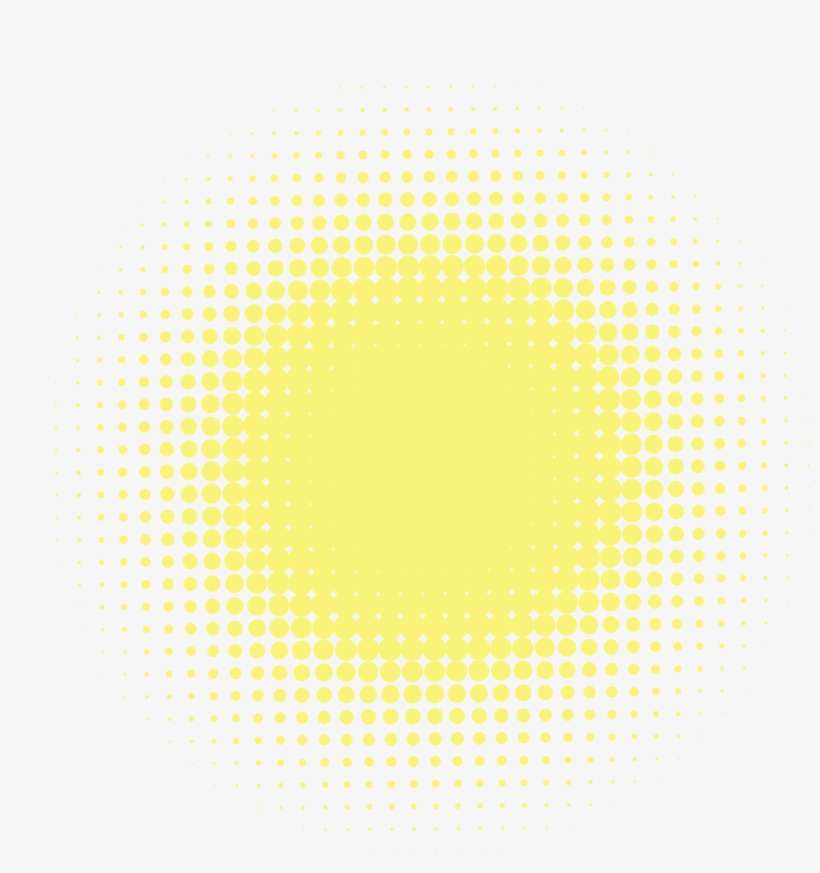 Sunlight Clip Art - Vector Halftone Texture, transparent png download