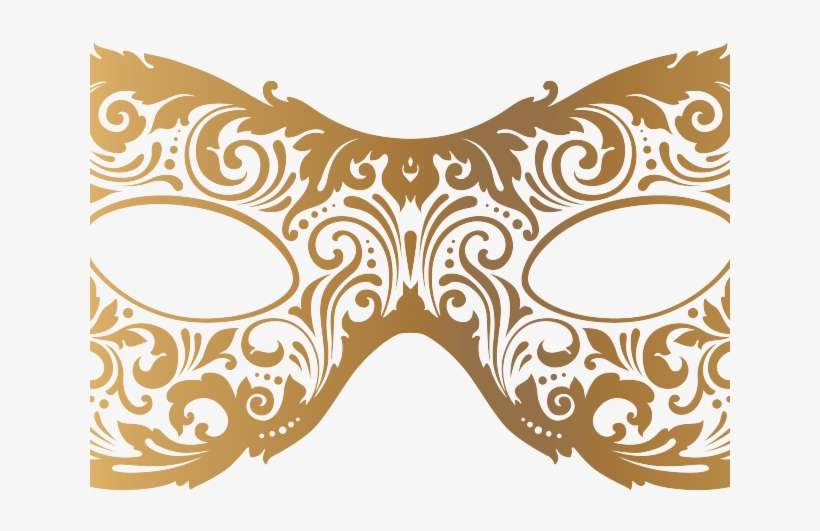 Masks Clipart Transparent Background - Girl Mask Png, transparent png download