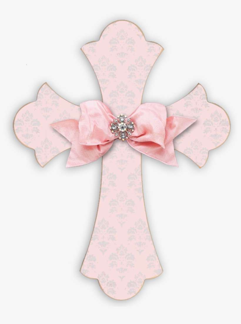 Silver Brocade Cross Rose - Silver Brocade Picture Frame In Rose, transparent png download