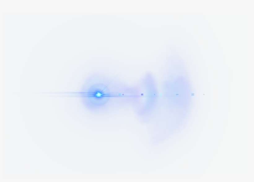 Lense Flare Fx By Irfan - Blue, transparent png download