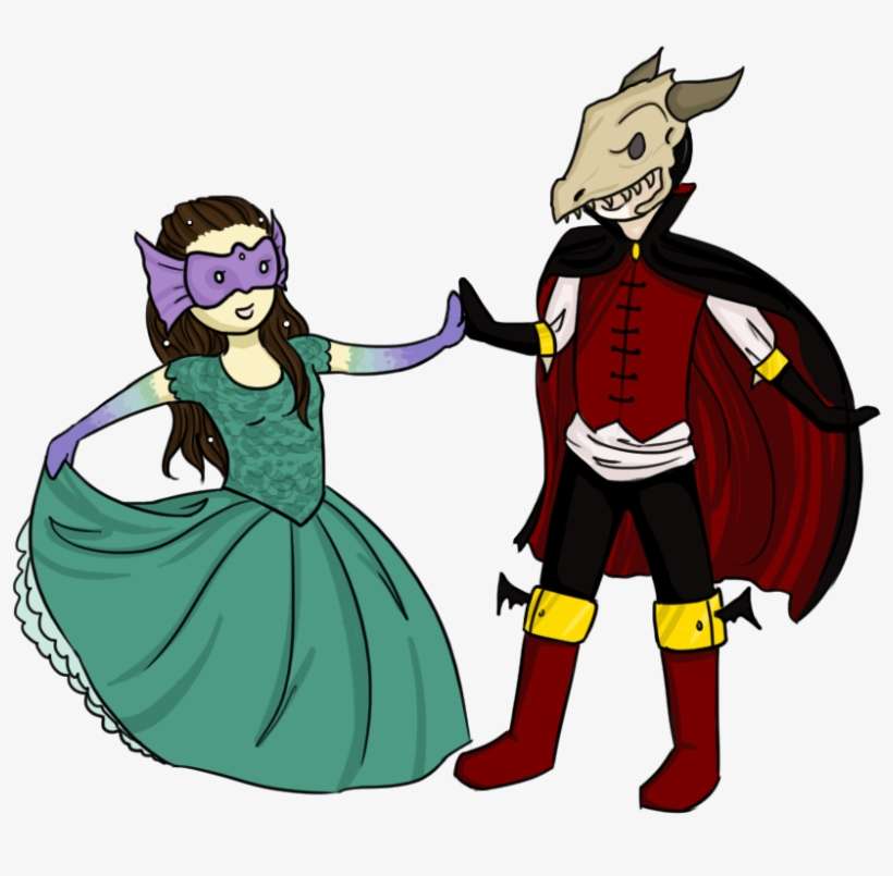 Dancer Clipart Masquerade - Masquerade Dancer Clipart, transparent png download