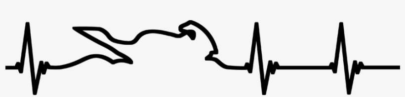 Ekg Clipart Hearbeat Heartbeat Motorcycle Tattoo Png Image Transparent Png Free Download On Seekpng