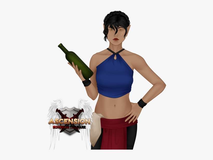 Half Sun Elf, Half Adeshian Bartender - Tumblr, transparent png download