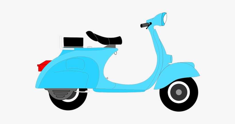 Vespa - Vespa Clipart, transparent png download
