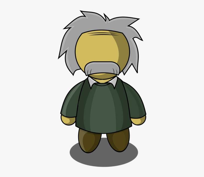 Ben Franklin Clipart - Albert Einstein Cartoon Hair, transparent png download