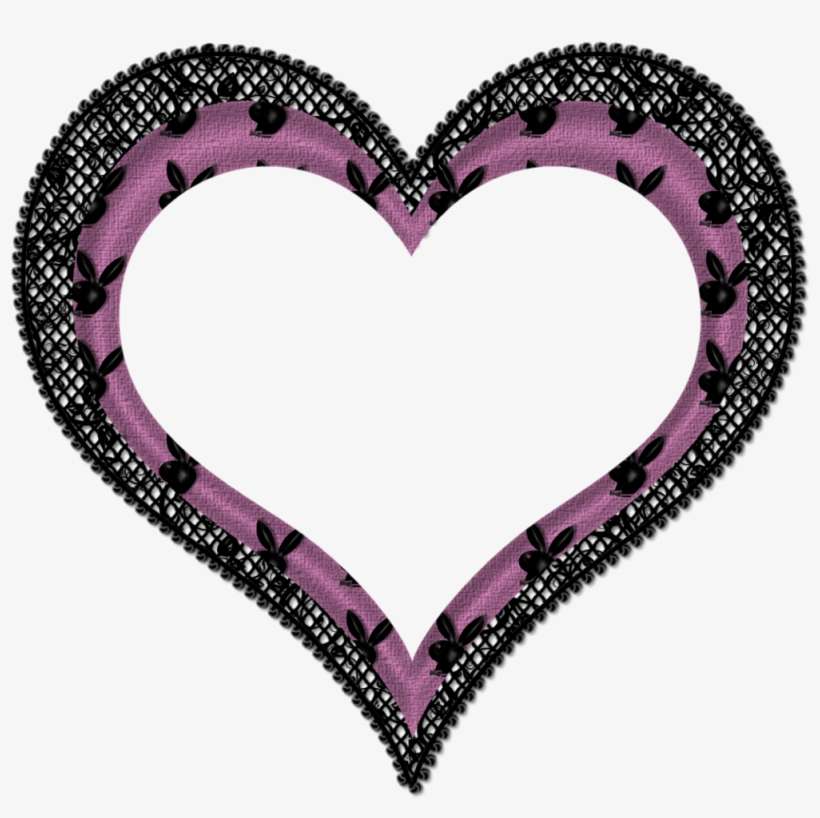Lacarolita Pb Bunny Frame3 - Heart, transparent png download