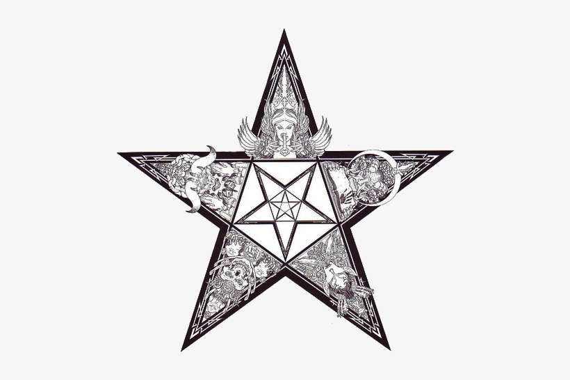 01 - Mage The Awakening Pentacle, transparent png download