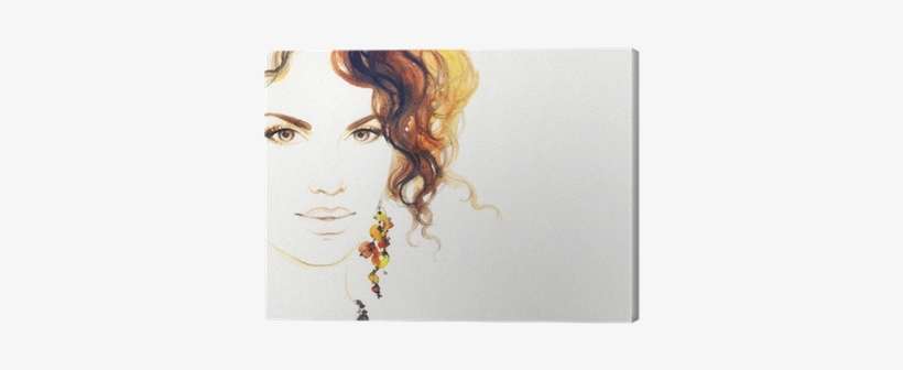 Woman Portrait - Painting, transparent png download
