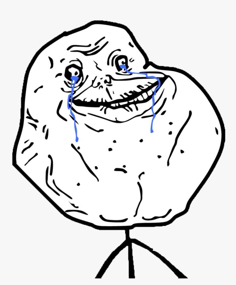 Forever Alone Png, transparent png download