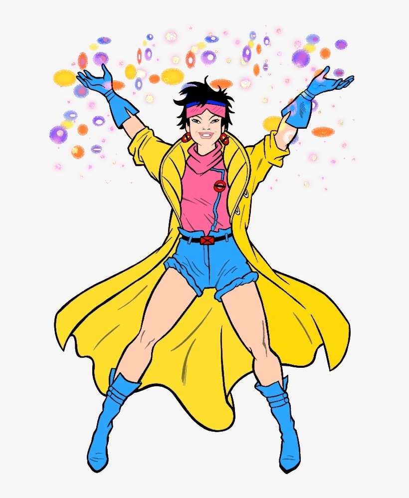 X Men Jubilee By Dev20w-d66q1ol - X Men Jubilee Cartoon, transparent png download