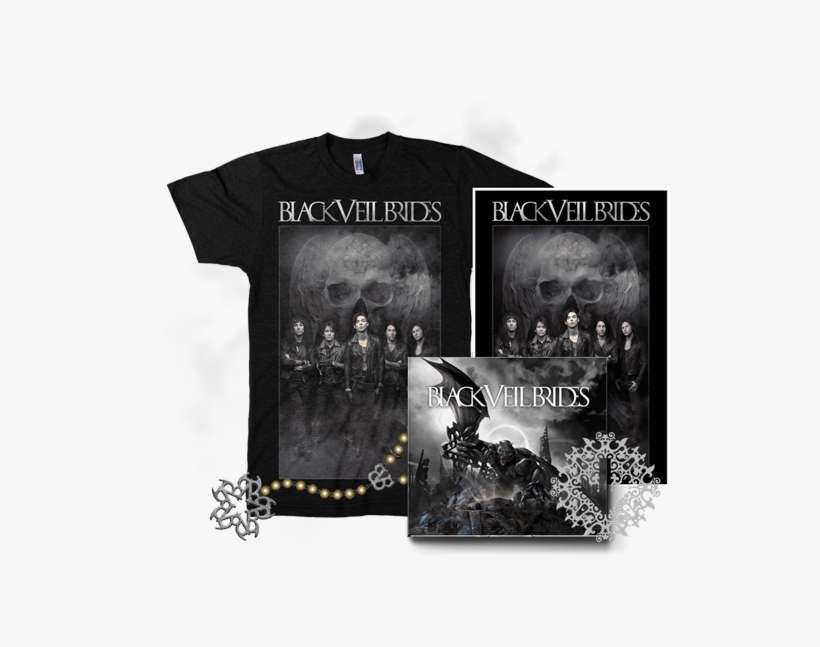 Pre Order Packages For Black Veil Brides' New Album - Black Veil Brides (lp), transparent png download