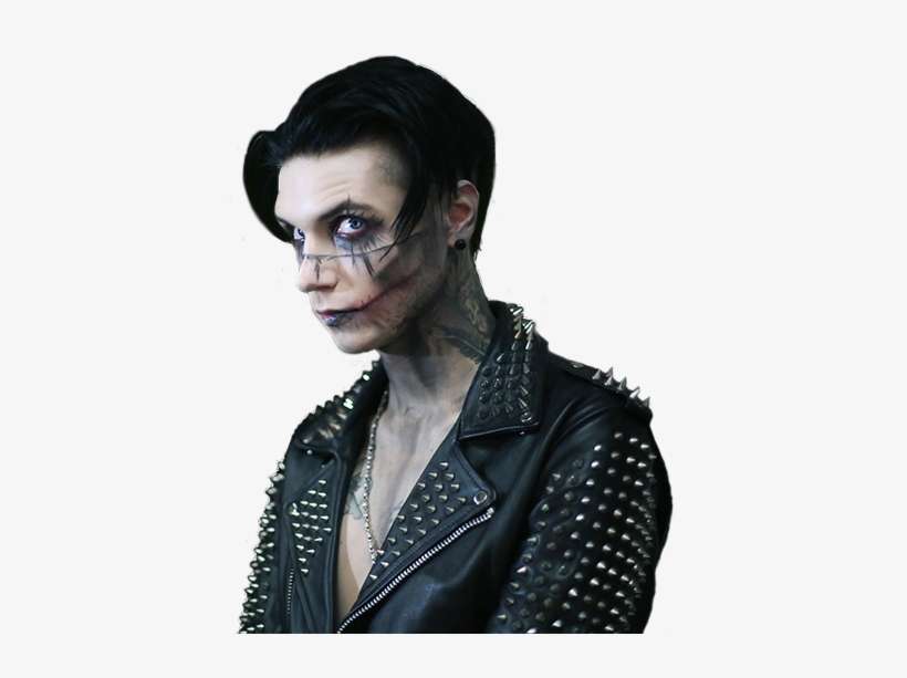 Andy Biersack Transparent - Black Veil Brides 2009, transparent png download