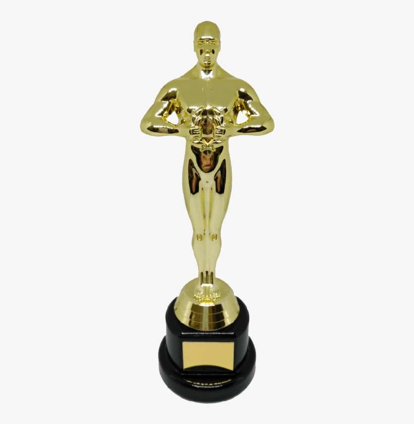 Ts1704 Victory Oscar Statue Trophy - Ts1704 Victory Statue Trophy 19.5cm, transparent png download