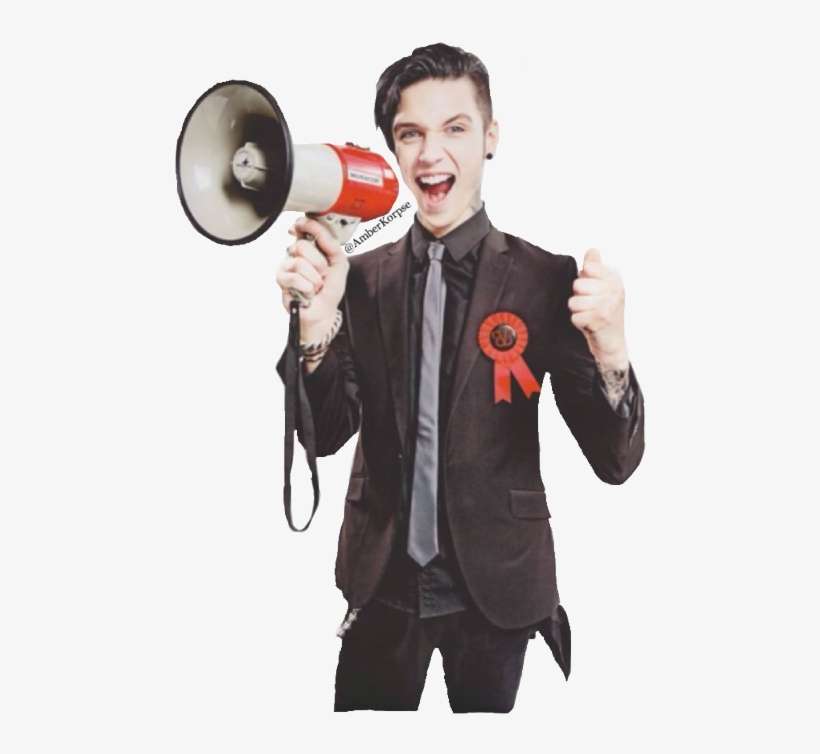 Andy, Black, And Photography Image - Andy Biersack Transparent, transparent png download