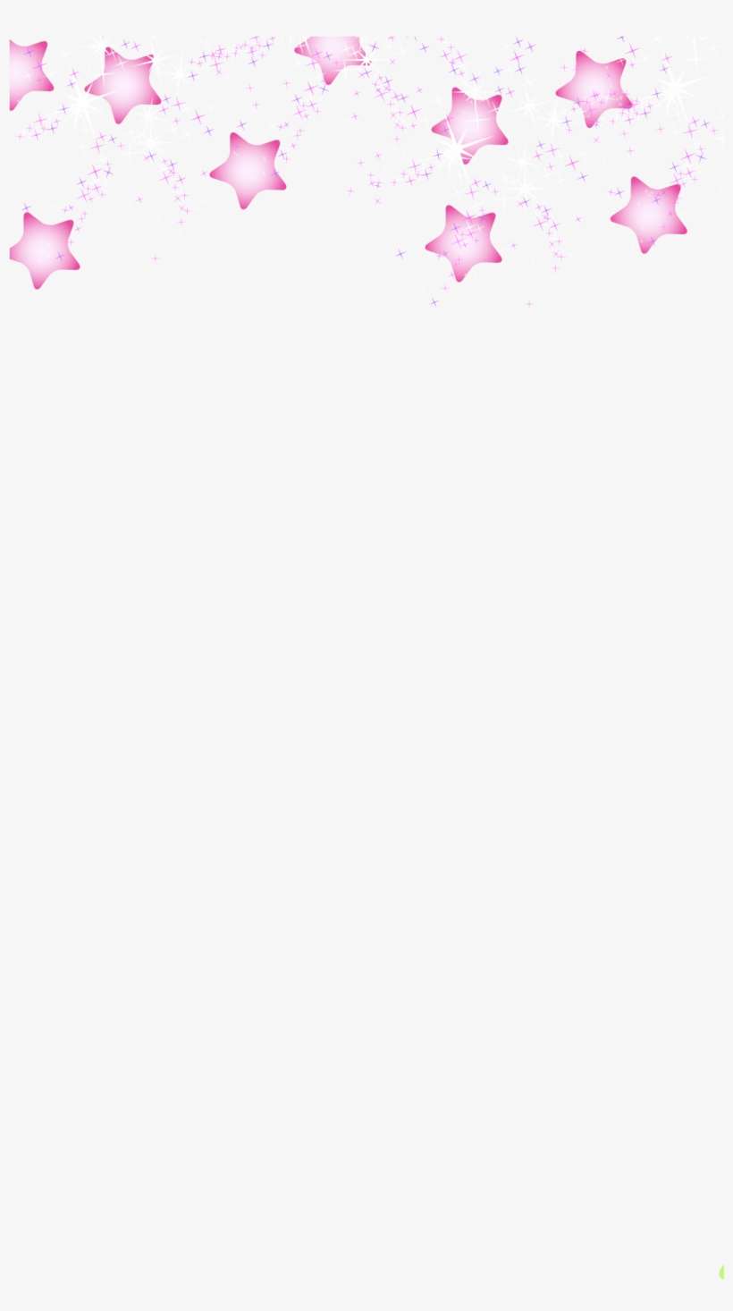 Pink Star Delight - Heart, transparent png download