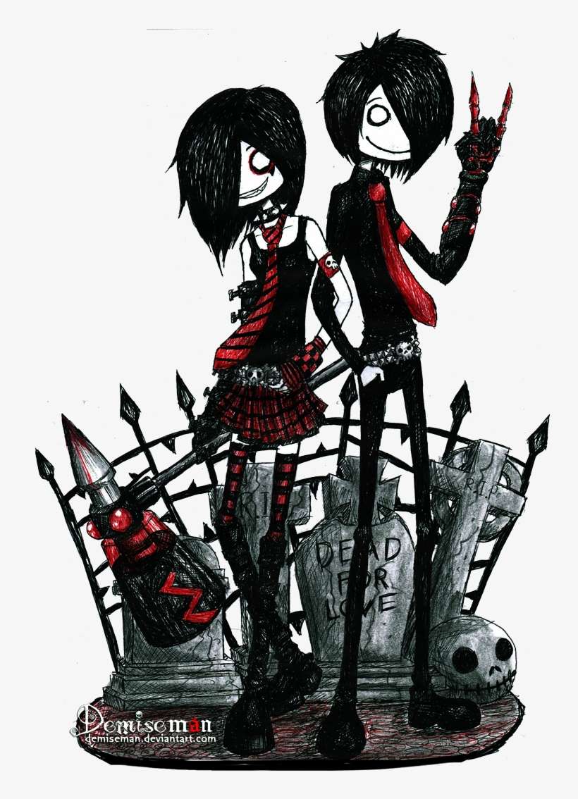 Gabby And Me By Demiseman - Emo Deviantart, transparent png download